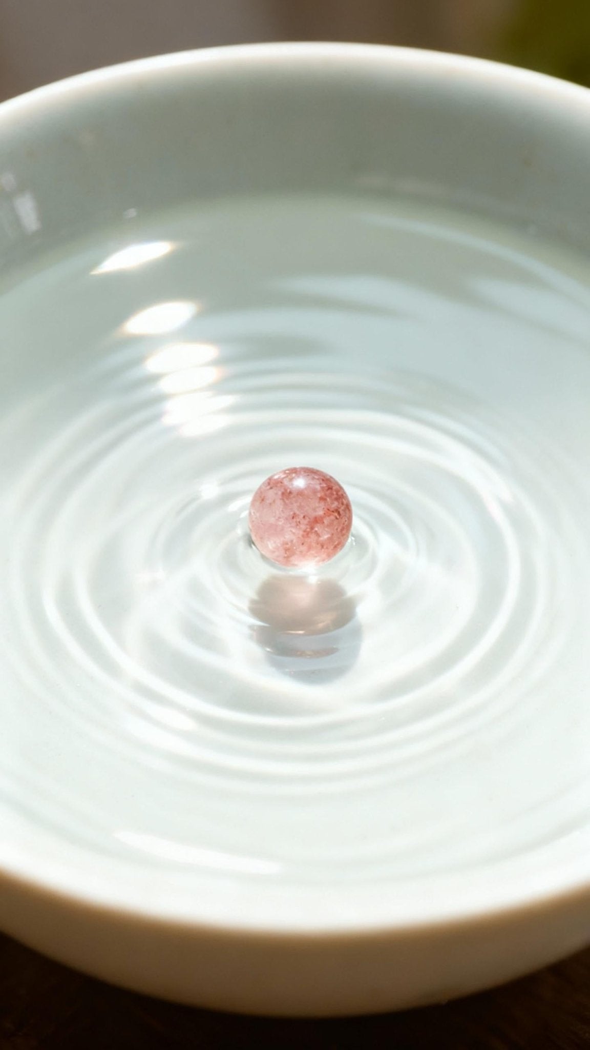 Image of Strawberry Quartz Bracelet - Double Layer Handmade Healing Crystal Jewelry - Handcrafted Crystal Jewelry from Tae Shine