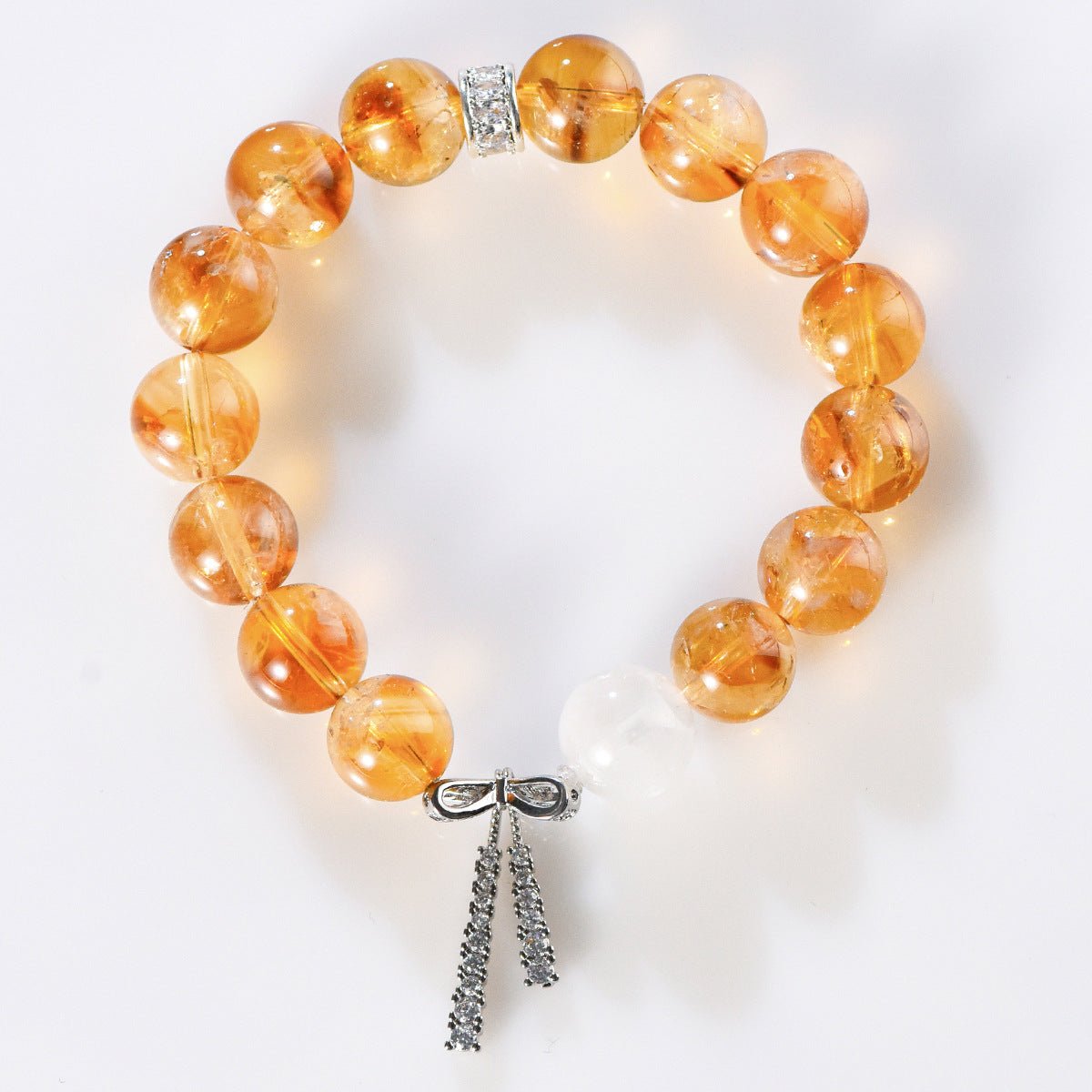 Image of The Abundance Magnet – Citrine Bracelet for Prosperity & Success - Handcrafted Crystal Jewelry from Tae Shine