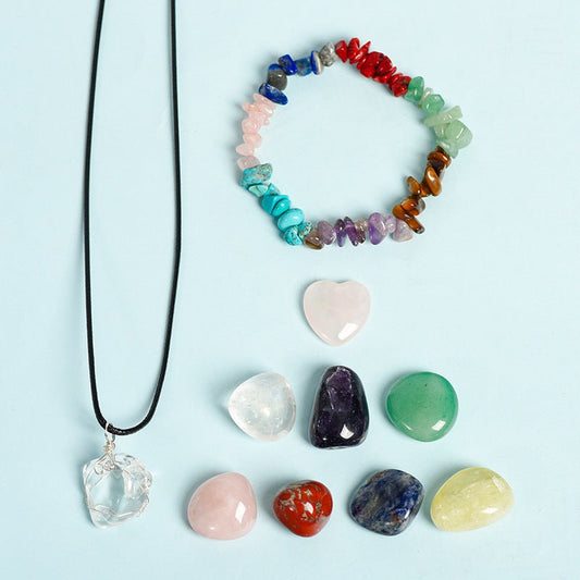 Image of The Healer's Starter Kit – Essential Crystal Collection for Beginners - Handcrafted Crystal Jewelry from Tae Shine