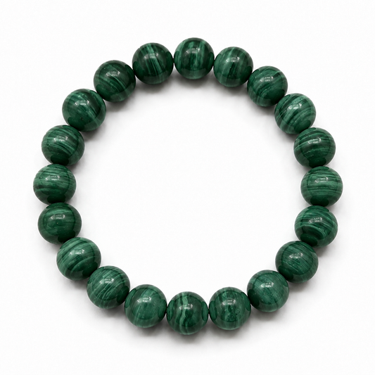 Natural malachite bracelet 8mm Taeshine