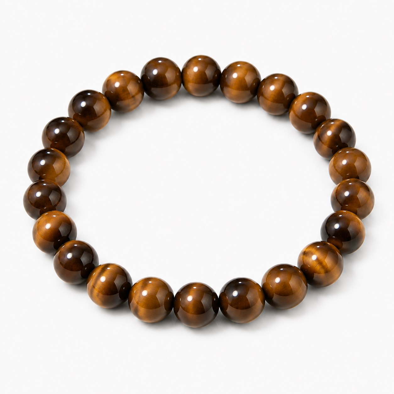 Tiger's eye bracelet set 8mm and 10mm Taeshine
